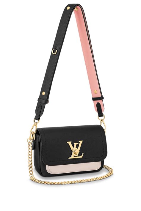 louis vuitton m54845|LOUIS VUITTON Leather Lock Me 2BB Shoulder Bag M54845 .